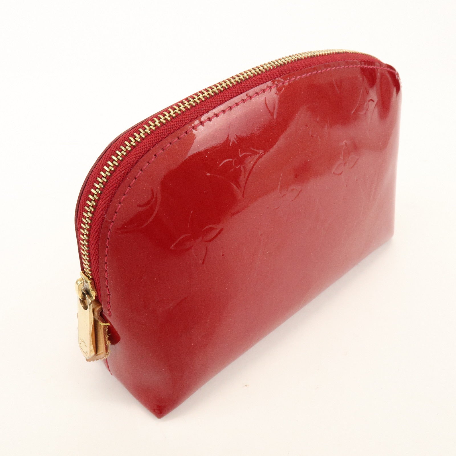 Louis Vuitton Monogram Vernis Pochette Cosmetic PM Pouch M91496