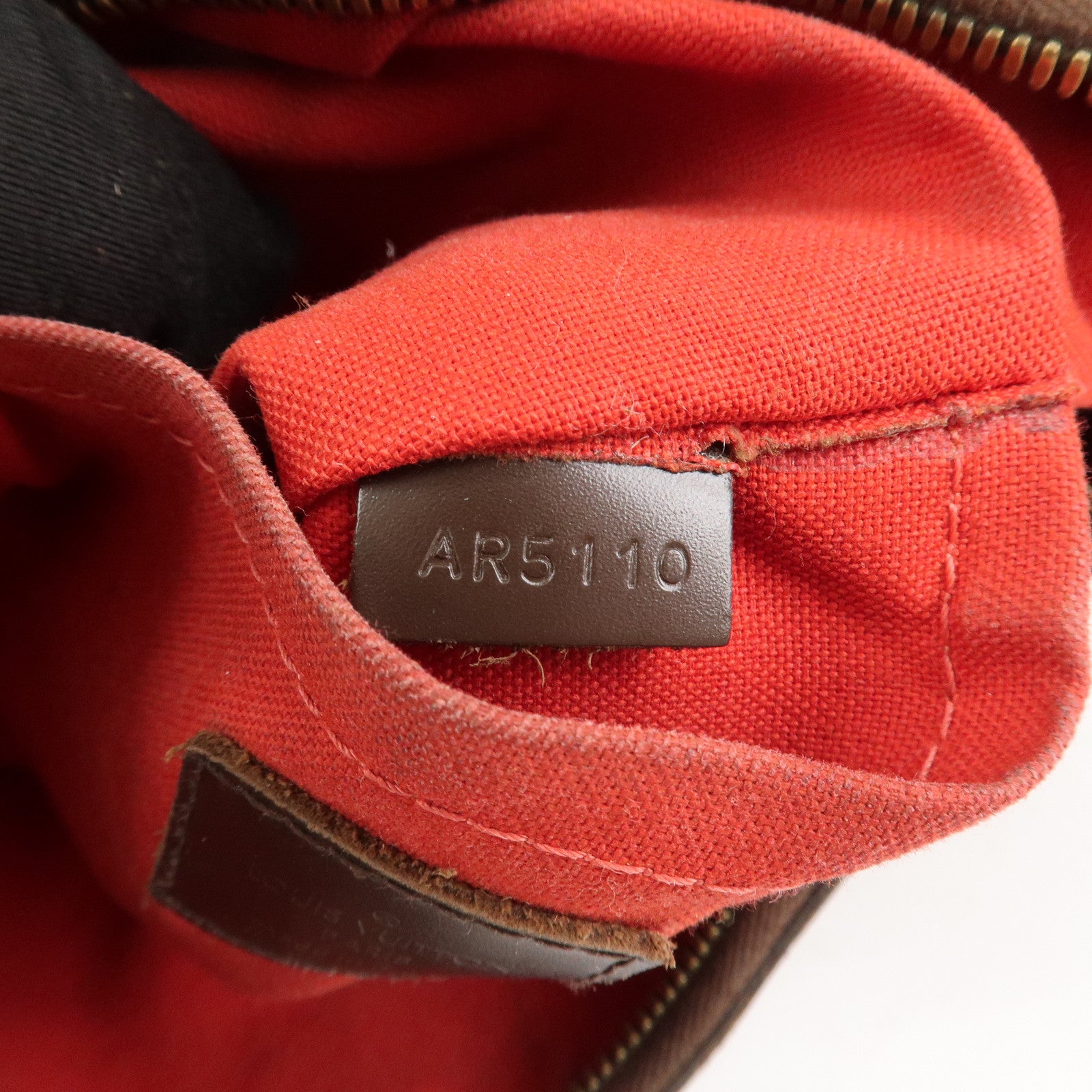 Louis Vuitton Damier Ebene Canvas Thames PM Hand Bag M48180 Used