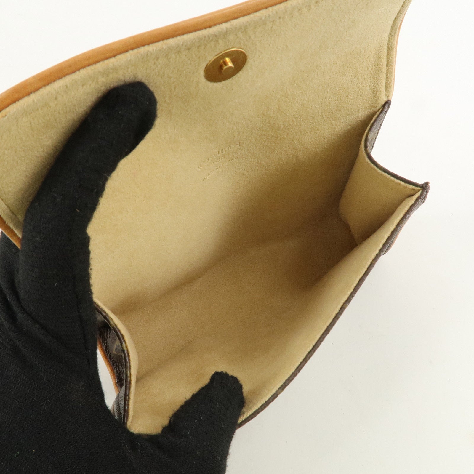 Louis Vuitton Monogram Pochette Florentine Waist Bag Belt XS M51855 Used