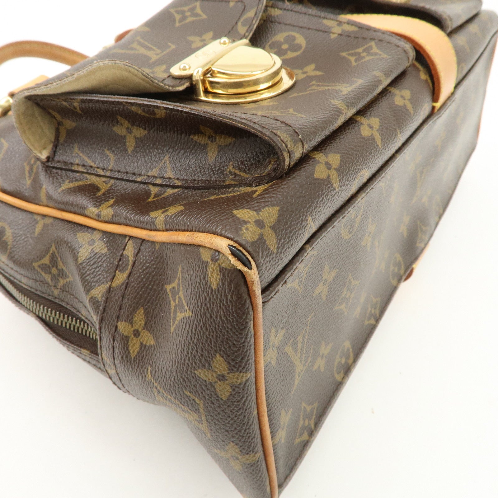 Louis Vuitton Monogram Manhattan GM Hand Bag M40025 Used