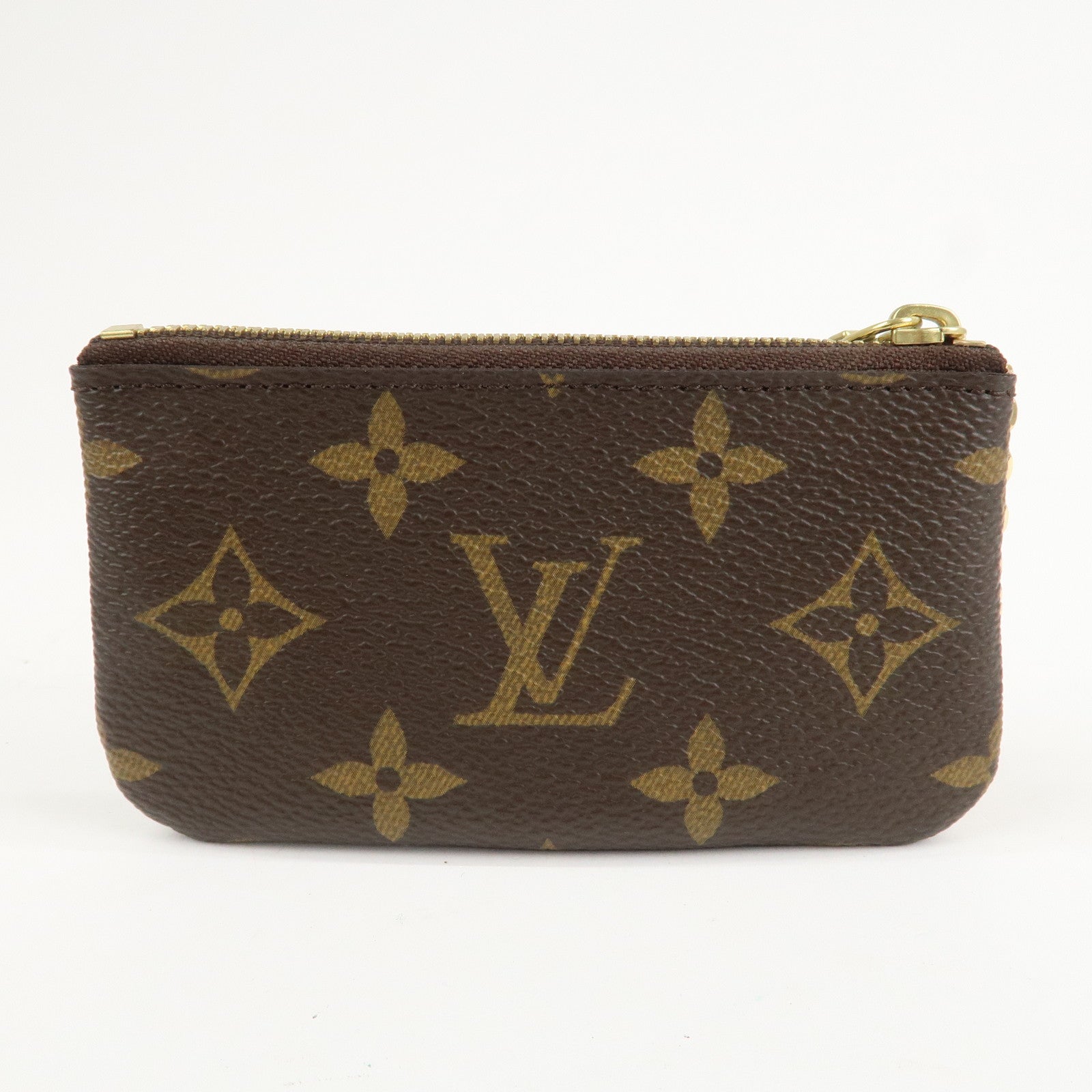 Louis Vuitton Monogram Pochette Cles Coin Case Key Case M62650