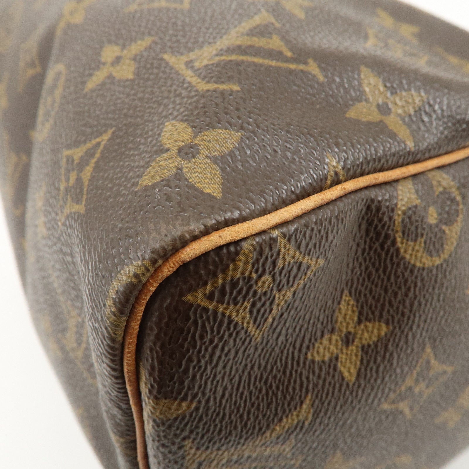 Louis Vuitton Monogram Speedy 30 Boston Bag Hand Bag Brown M41526
