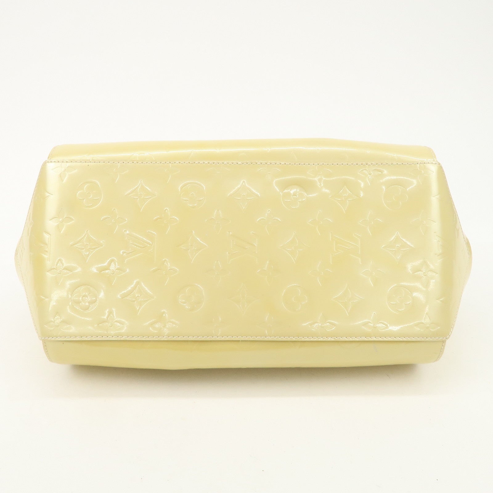 Louis Vuitton Monogram Vernis Leather Sherwood GM Blanc M91487 Used