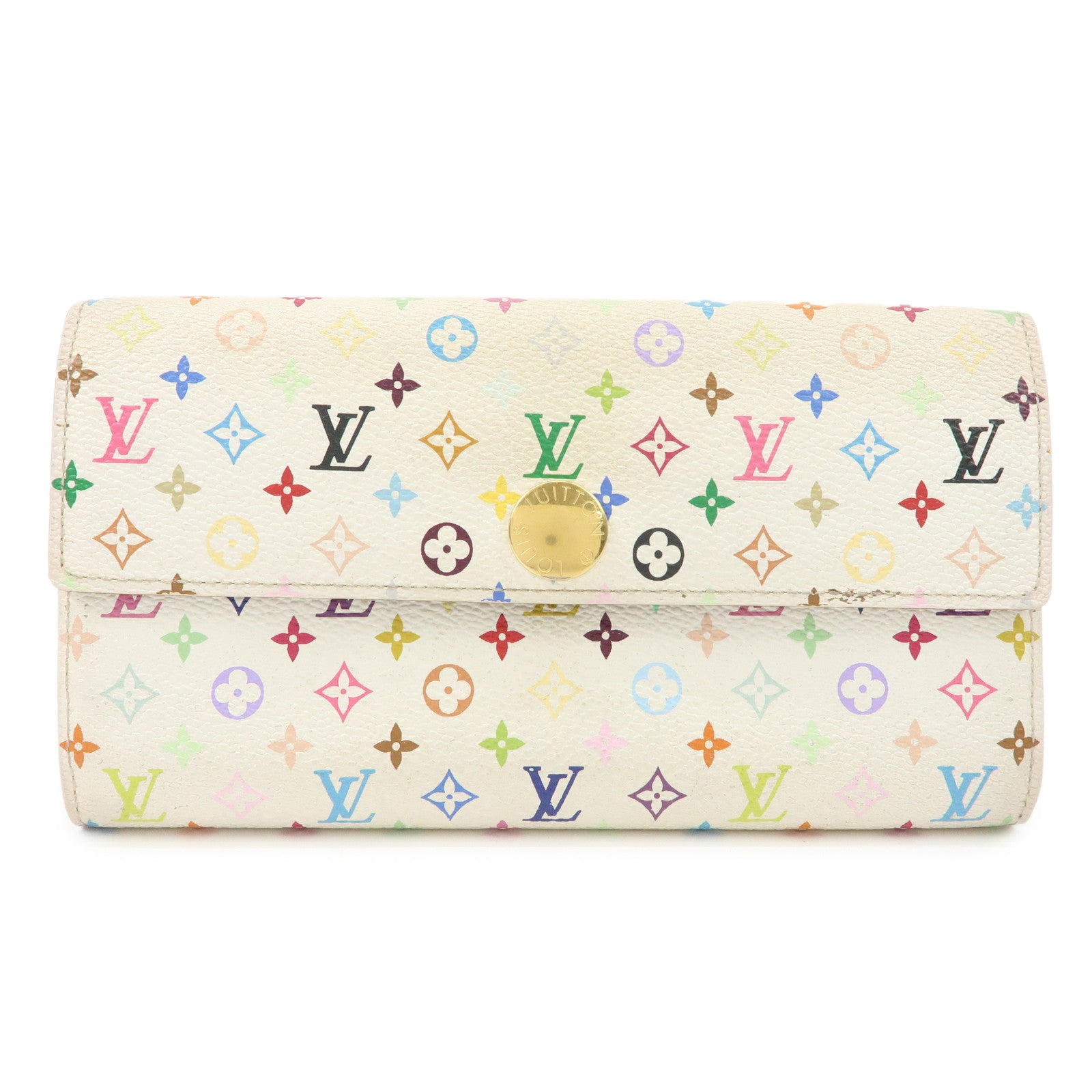 Louis Vuitton Monogram Portefeuille Sarah Long Wallet M93745