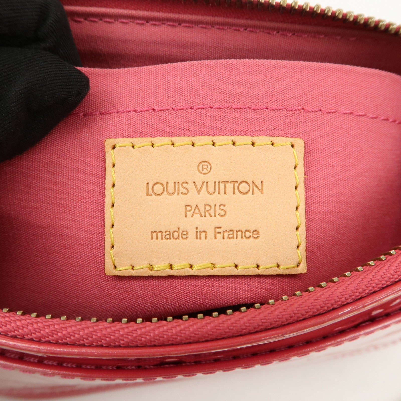 Louis Vuitton Monogram Vernis Minna Street Hand Bag M9146F Used