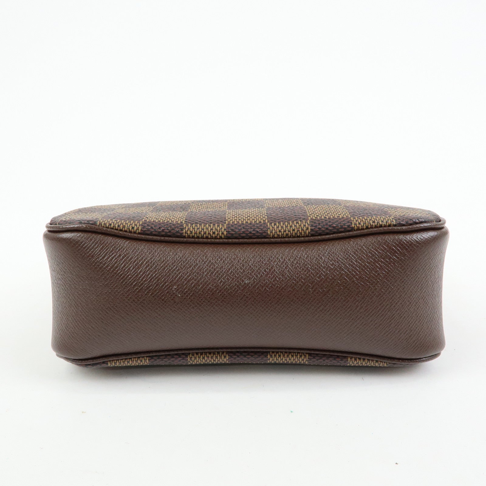 Louis Vuitton Damier Trousse Makeup Accessory Pouch Brown N51982