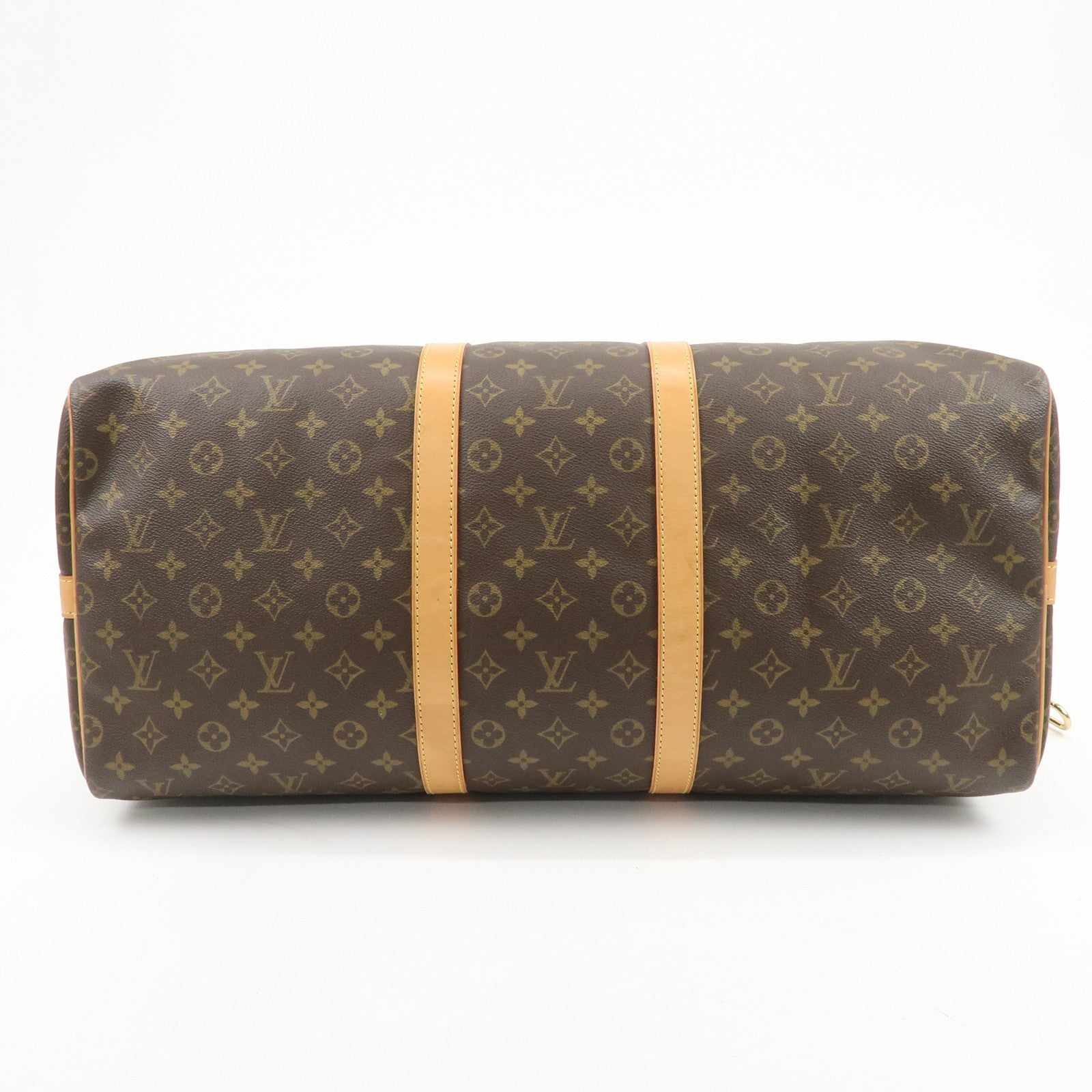 Louis Vuitton Monogram Keep All Bandouliere 55 Boston Bag M41414