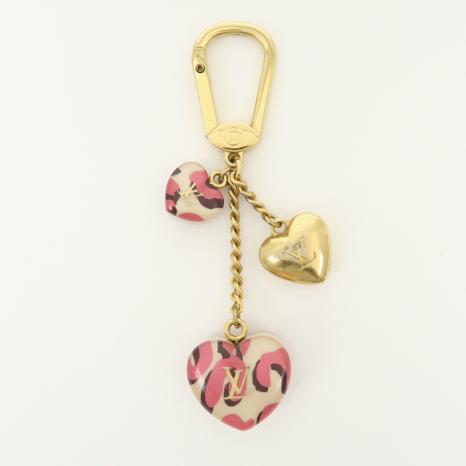 Louis Vuitton Wild At Heart Porte Cles Bag Charm Leopard M66263