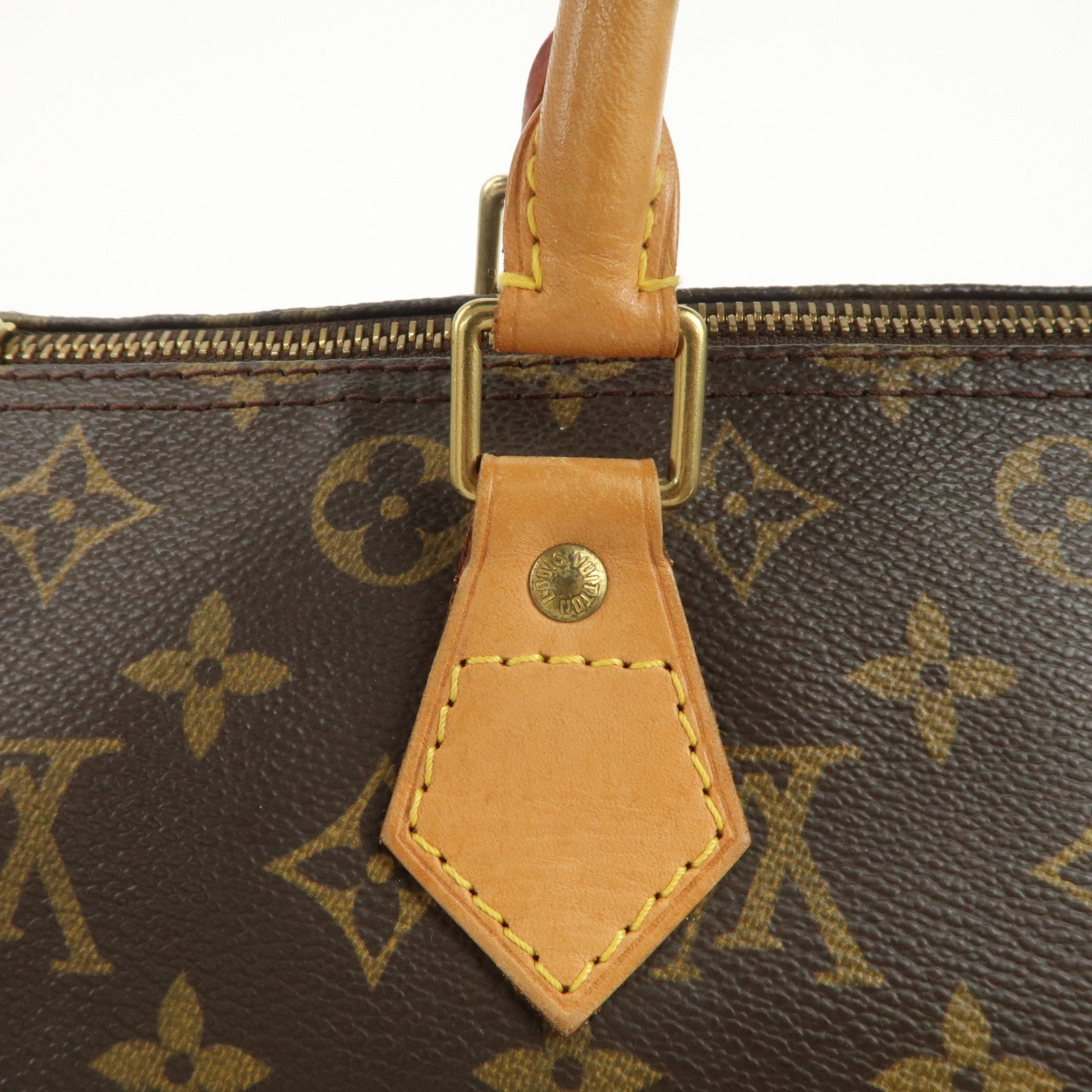 Louis Vuitton Monogram Speedy 30 Boston Bag Hand Bag Brown M41526