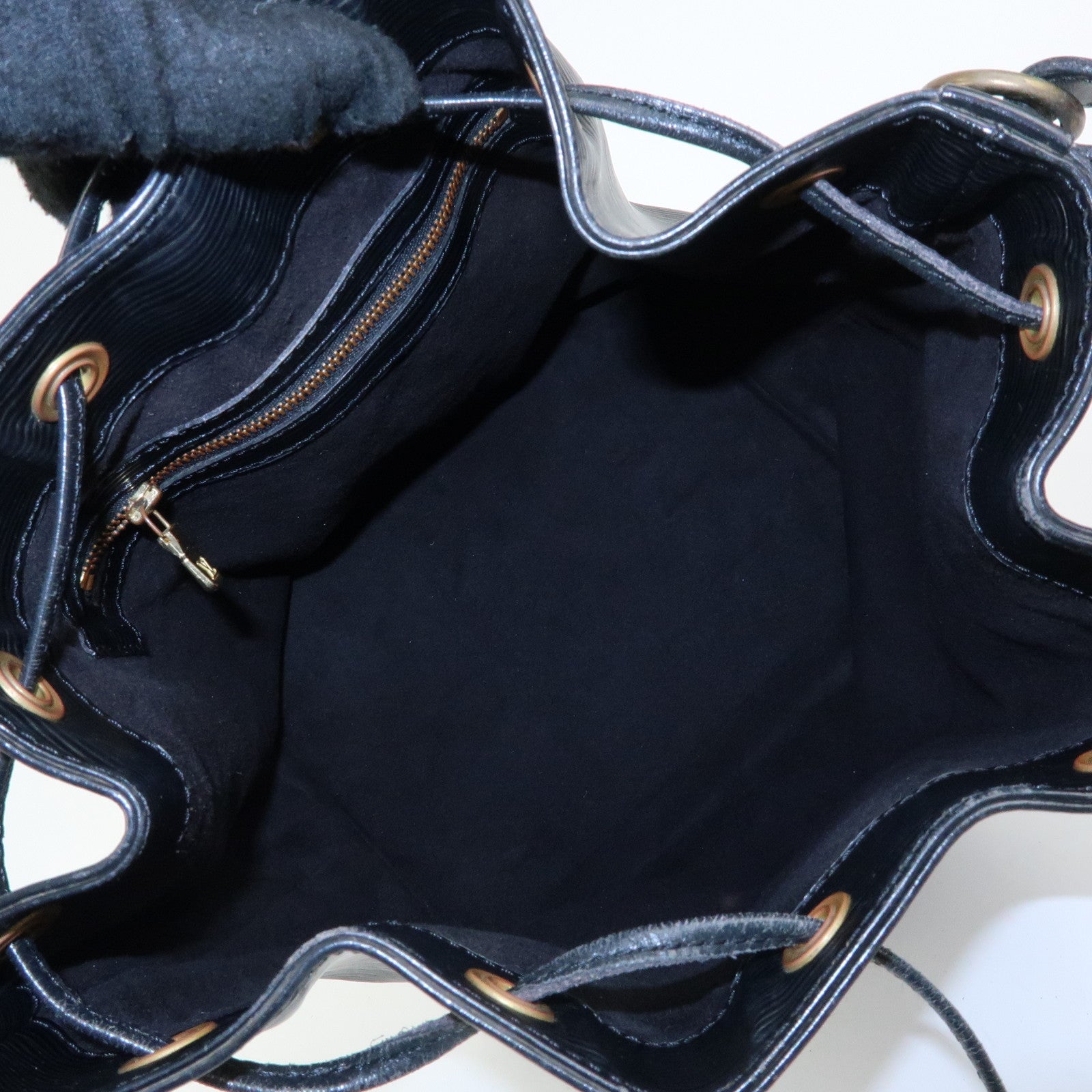 Louis Vuitton Epi Petit Noe Shoulder Bag Noir Black M59012