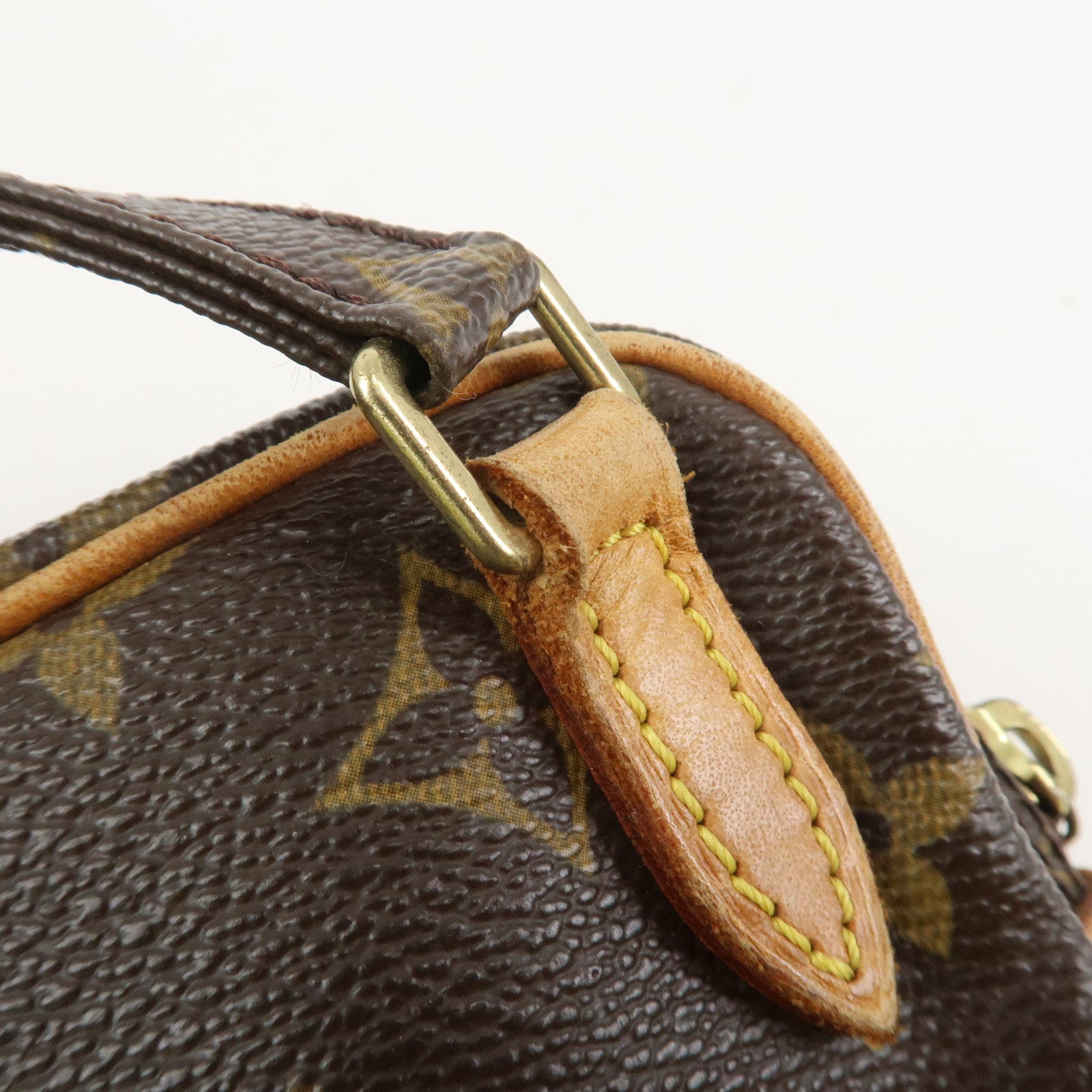 Louis Vuitton Monogram Pochette Marly Bandouliere Bag Brown M51828