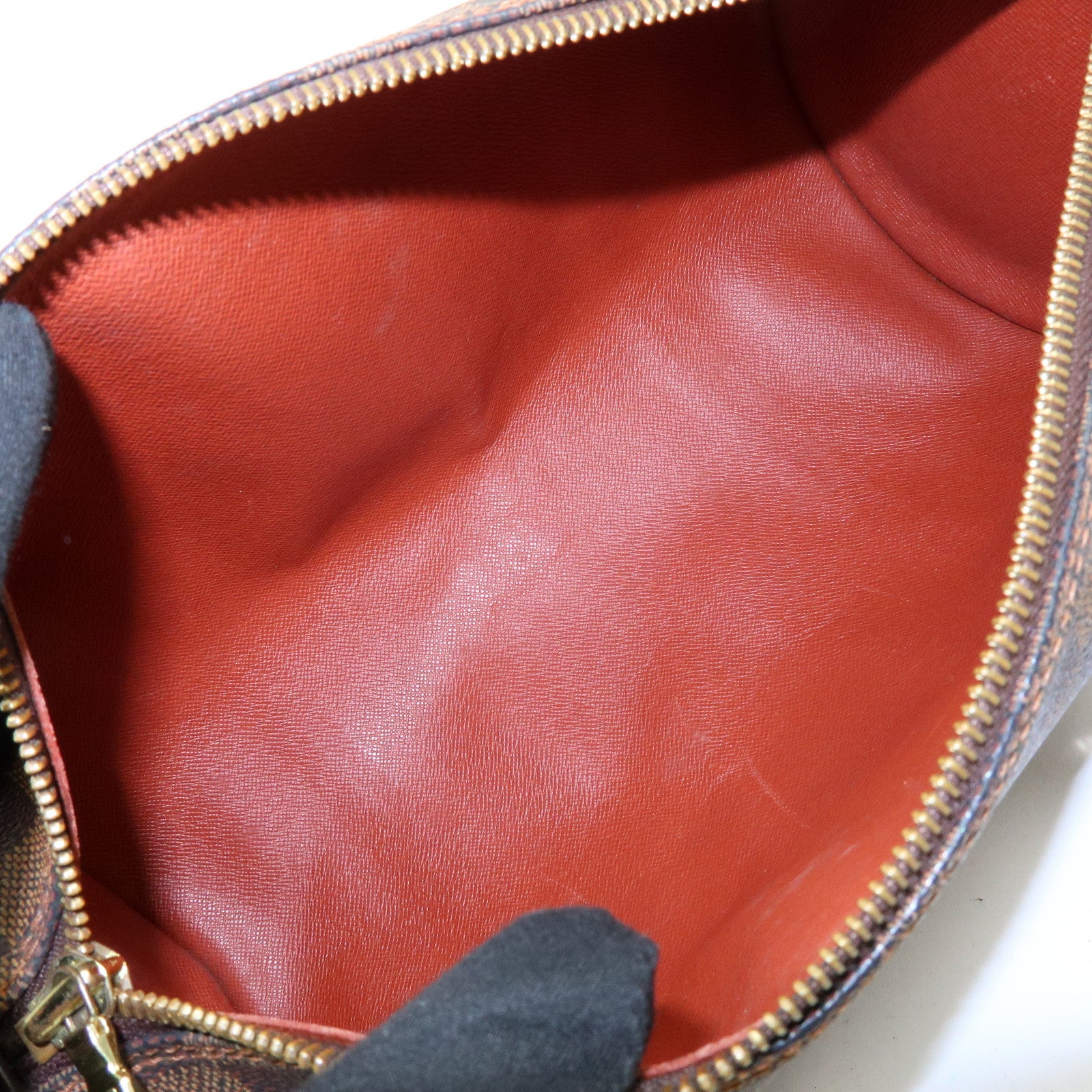 Louis Vuitton Damier Ebene Papillon 30 Hand Bag Brown N51303