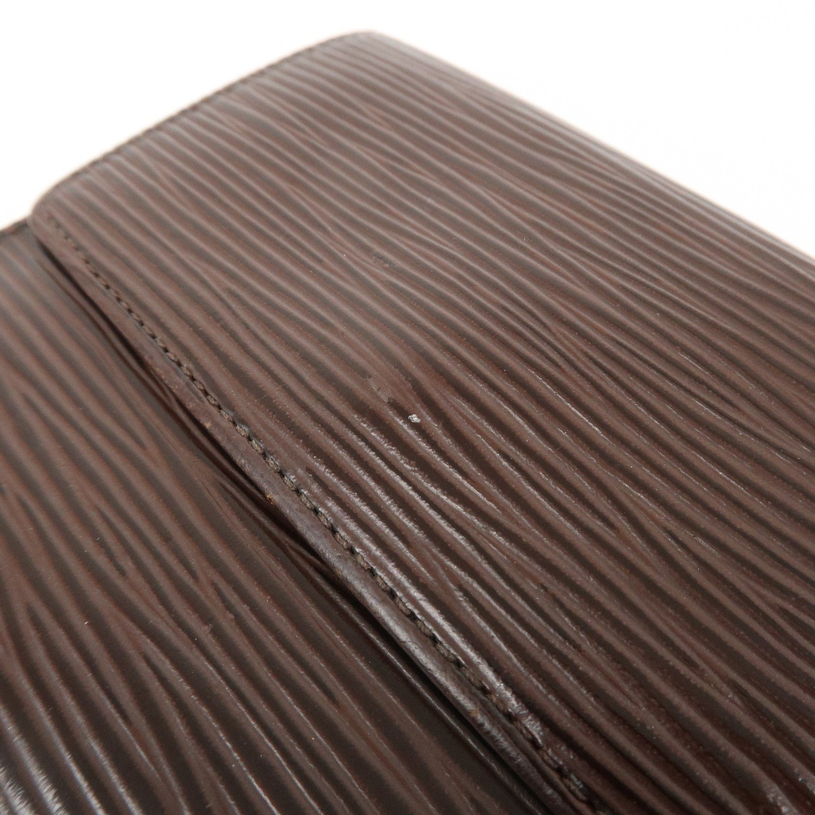 Louis Vuitton Epi Porte Monnaie Billets Carte Credit Mocha M6348D