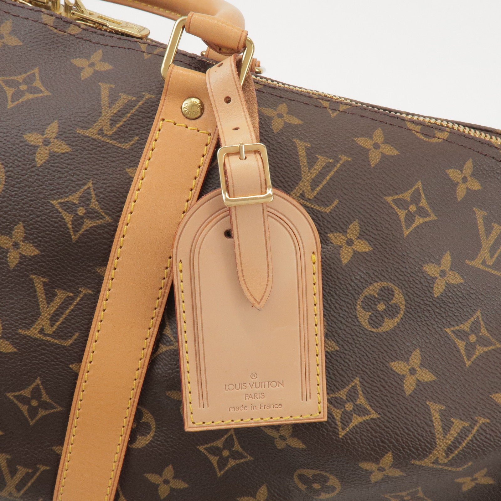 Louis Vuitton Monogram Keep All Bandouliere 50 Boston Bag M41416