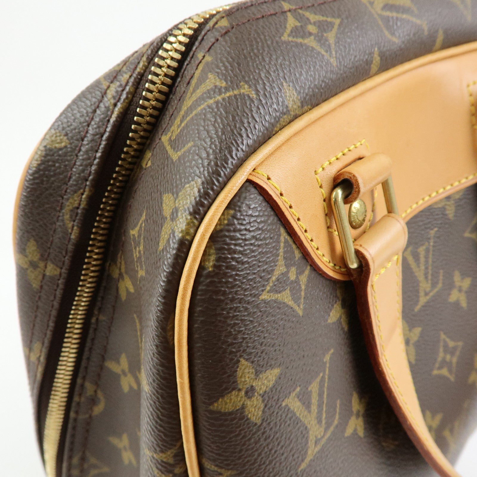 Louis Vuitton Monogram Excursion Shoes Case Hand Bag M41450