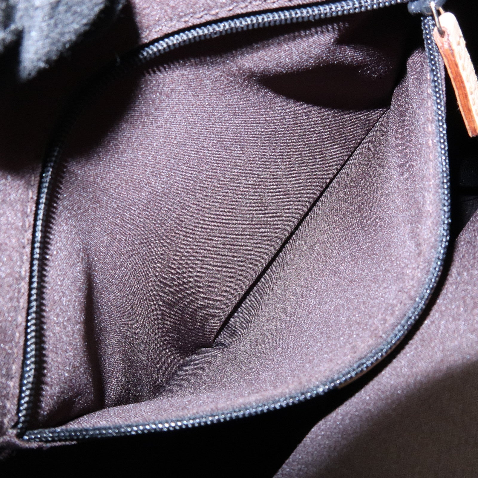 GUCCI Bamboo Leather Shoulder Bag Hand Bag Beige 000・3509・002122