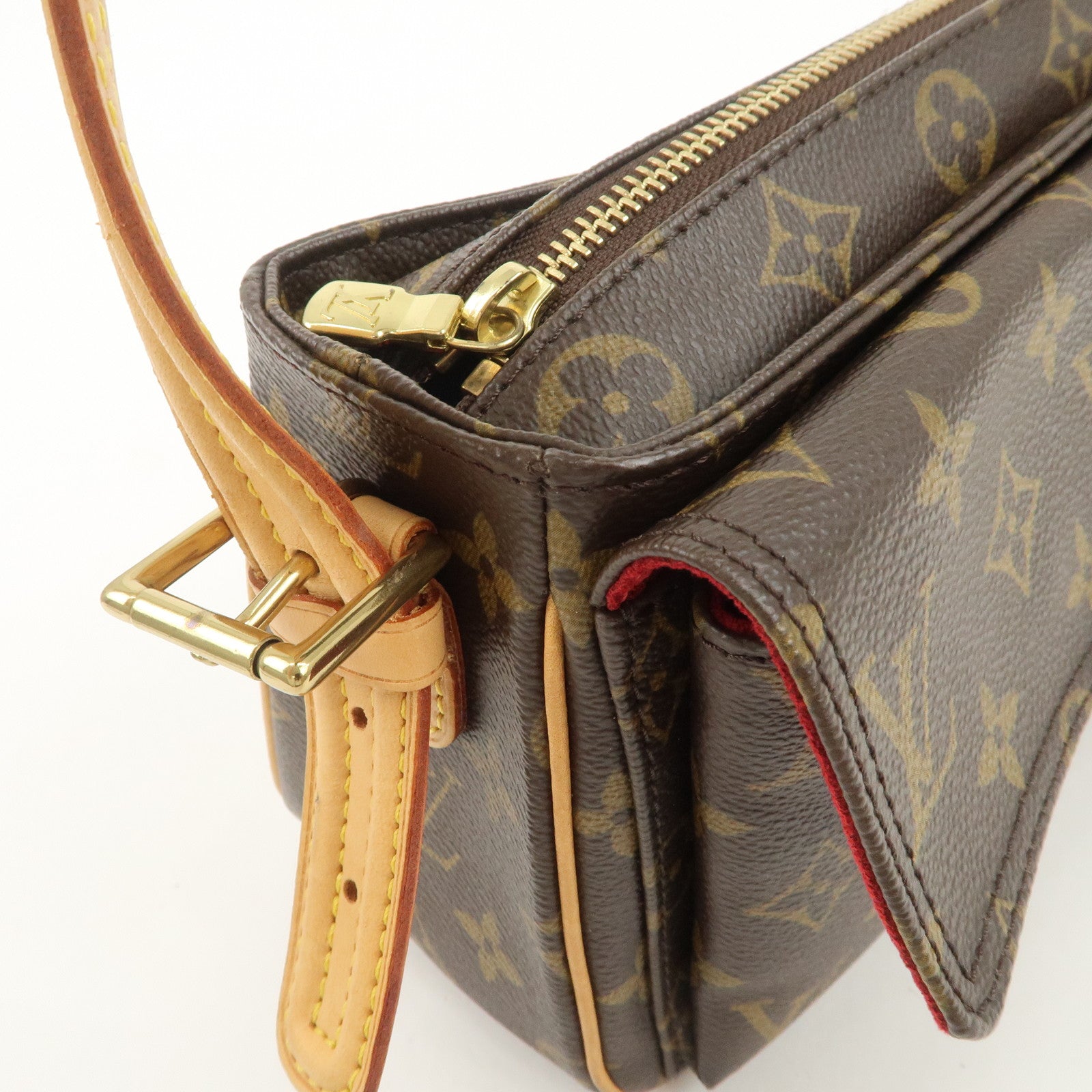 Louis Vuitton Monogram Viva Cite Shoulder Bag Hand Bag Brown M51164