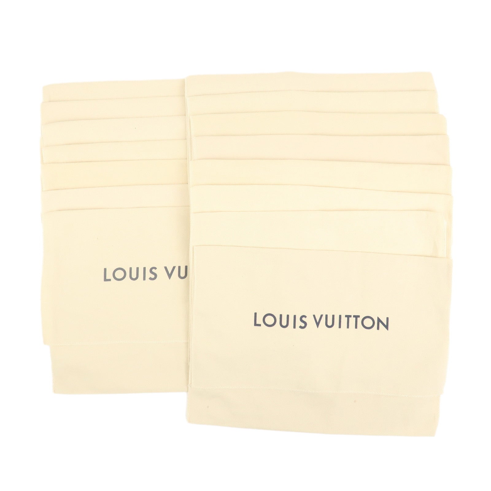 Louis Vuitton Set of 15 Dust Bag Storage Bag Flap Style