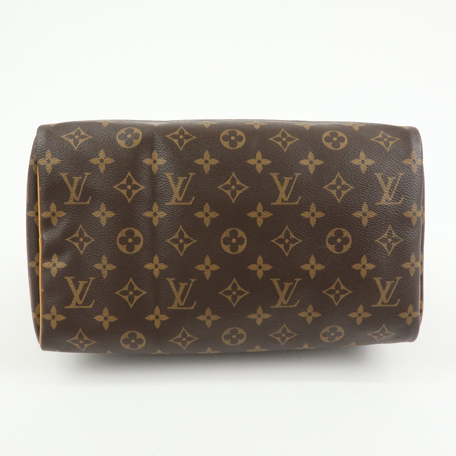 Louis Vuitton Monogram Speedy 30 Boston Bag Hand Bag Brown M41108