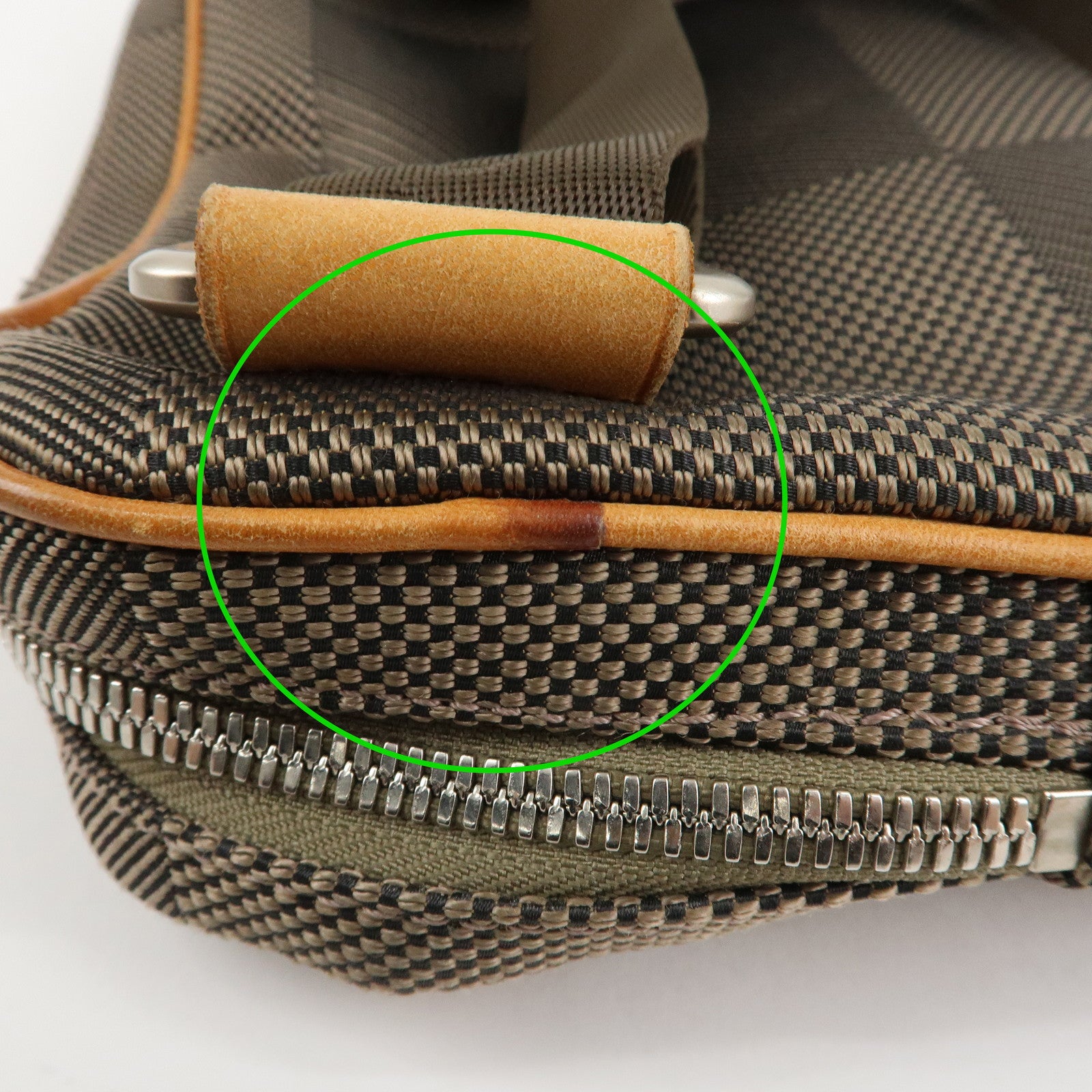 Louis Vuitton Damier Geant Acrobat Waist Crossbody Bag Terre M93619 Used