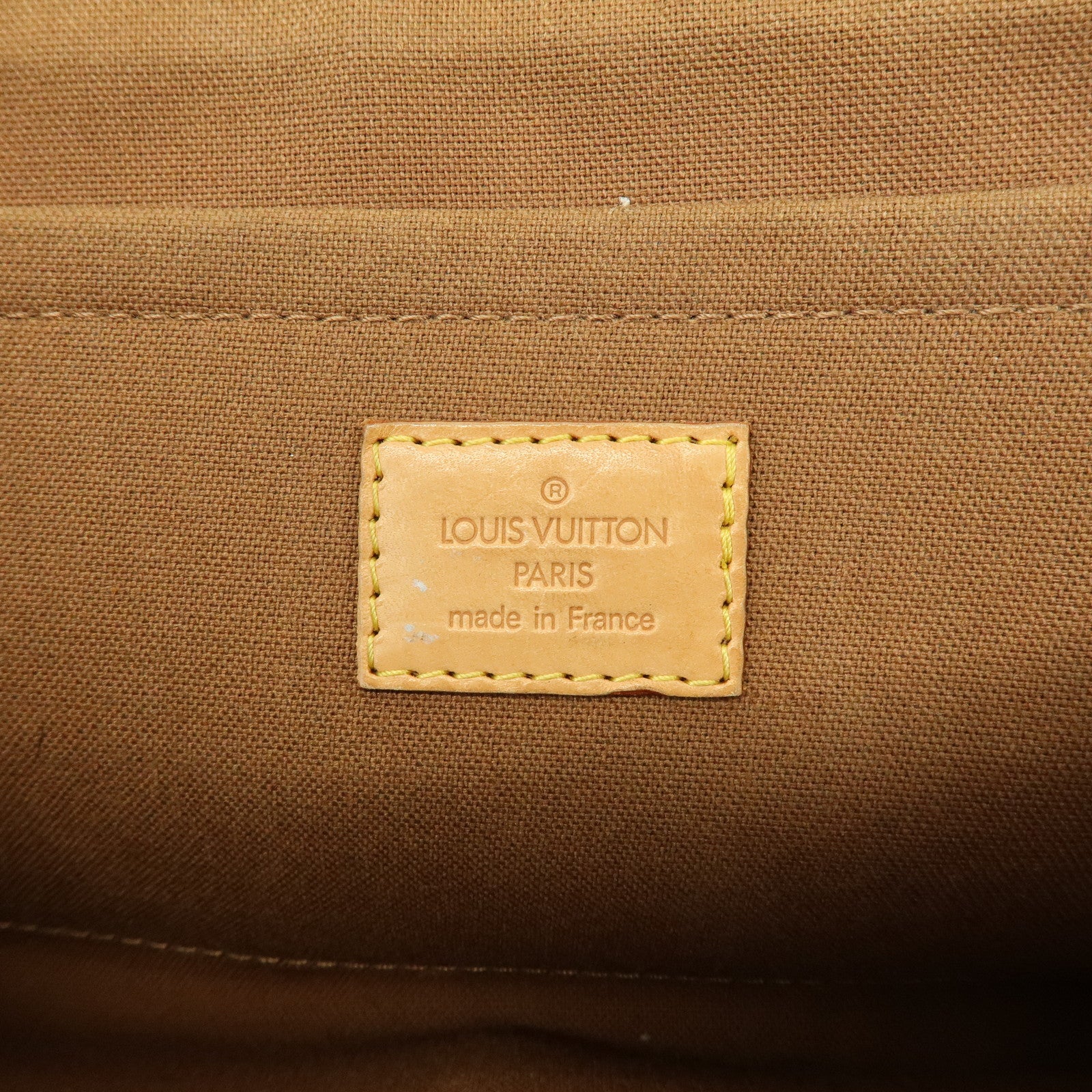 Louis Vuitton Monogram Popincourt Hand Bag Brown M40009