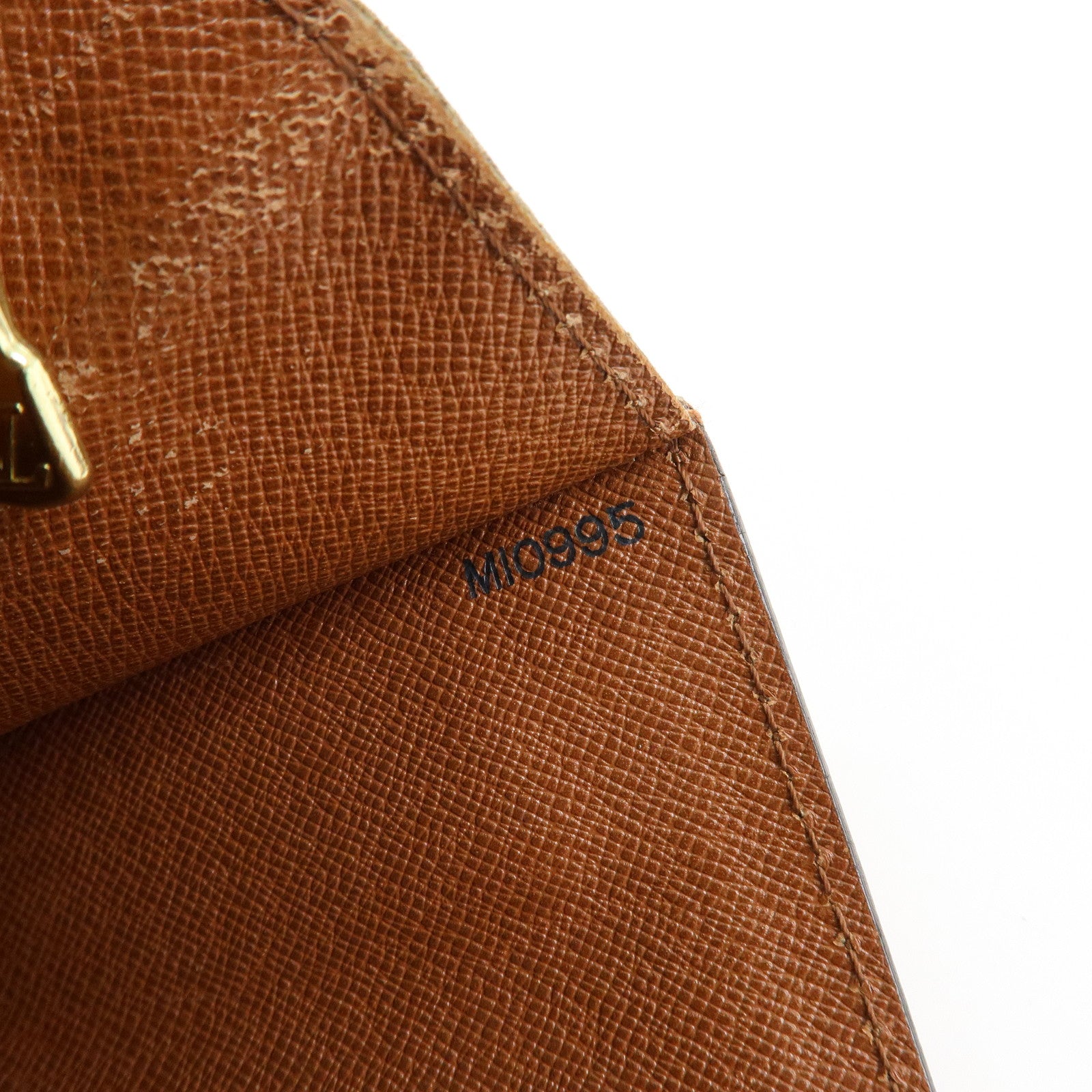 Louis Vuitton Epi Sellier Dragonne Clutch Bag Kenya Brown M52613