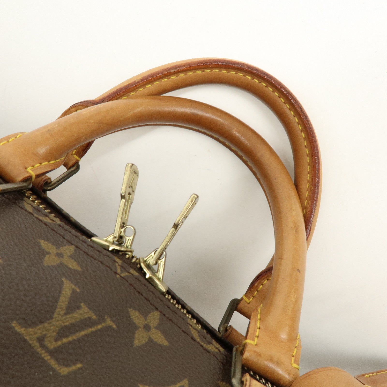 Louis Vuitton Monogram Keep All 55 Boston Bag Brown M41424