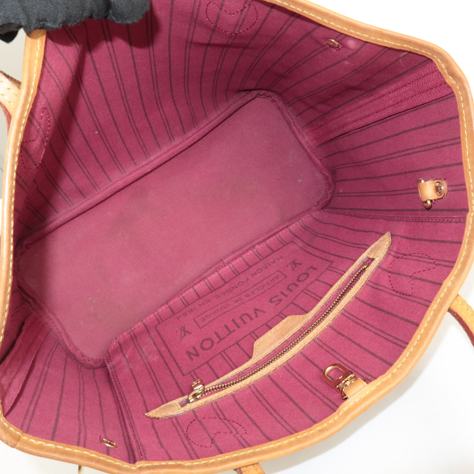 Louis Vuitton Monogram Neverfull PM Tote Bag Brown M41245 Used