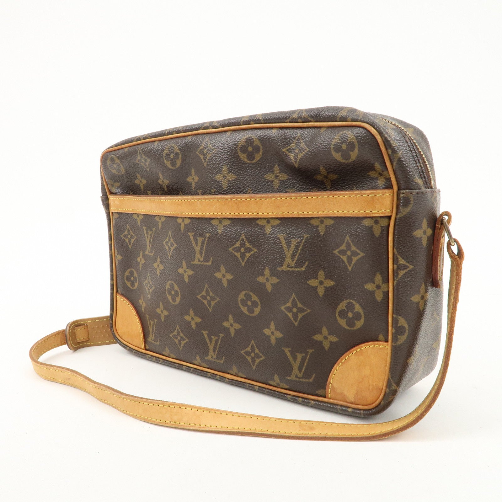 Louis Vuitton Monogram Trocadero 27 Shoulder Bag Brown M51274 Used