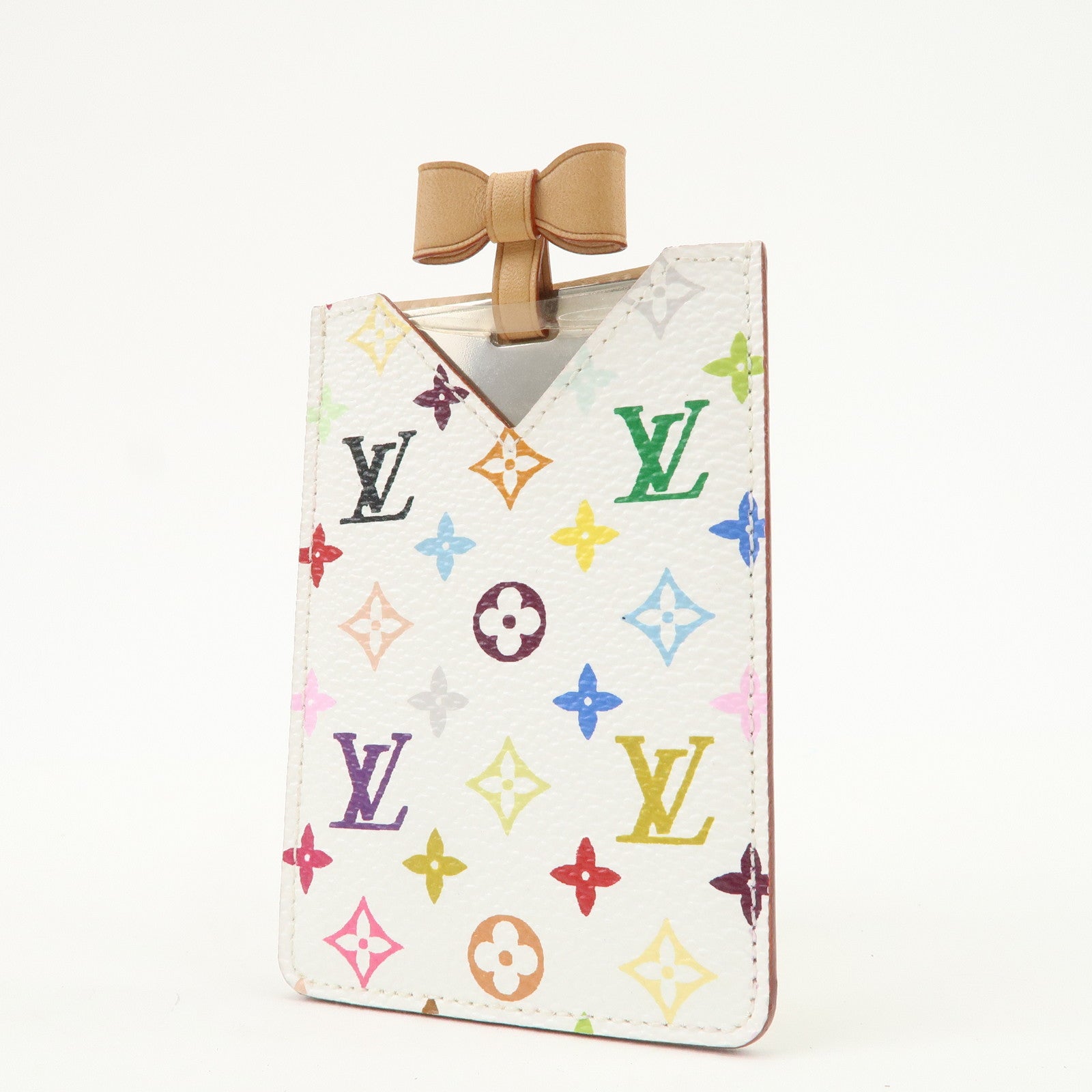 Louis Vuitton Monogram Etui Miroir Multicolor Blanc M92651