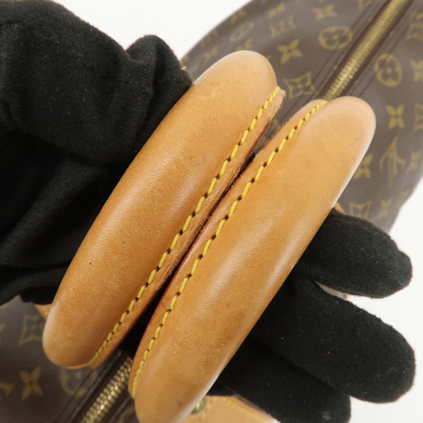 Louis Vuitton Monogram Keep All 45 Bandouliere Boston Bag M41418