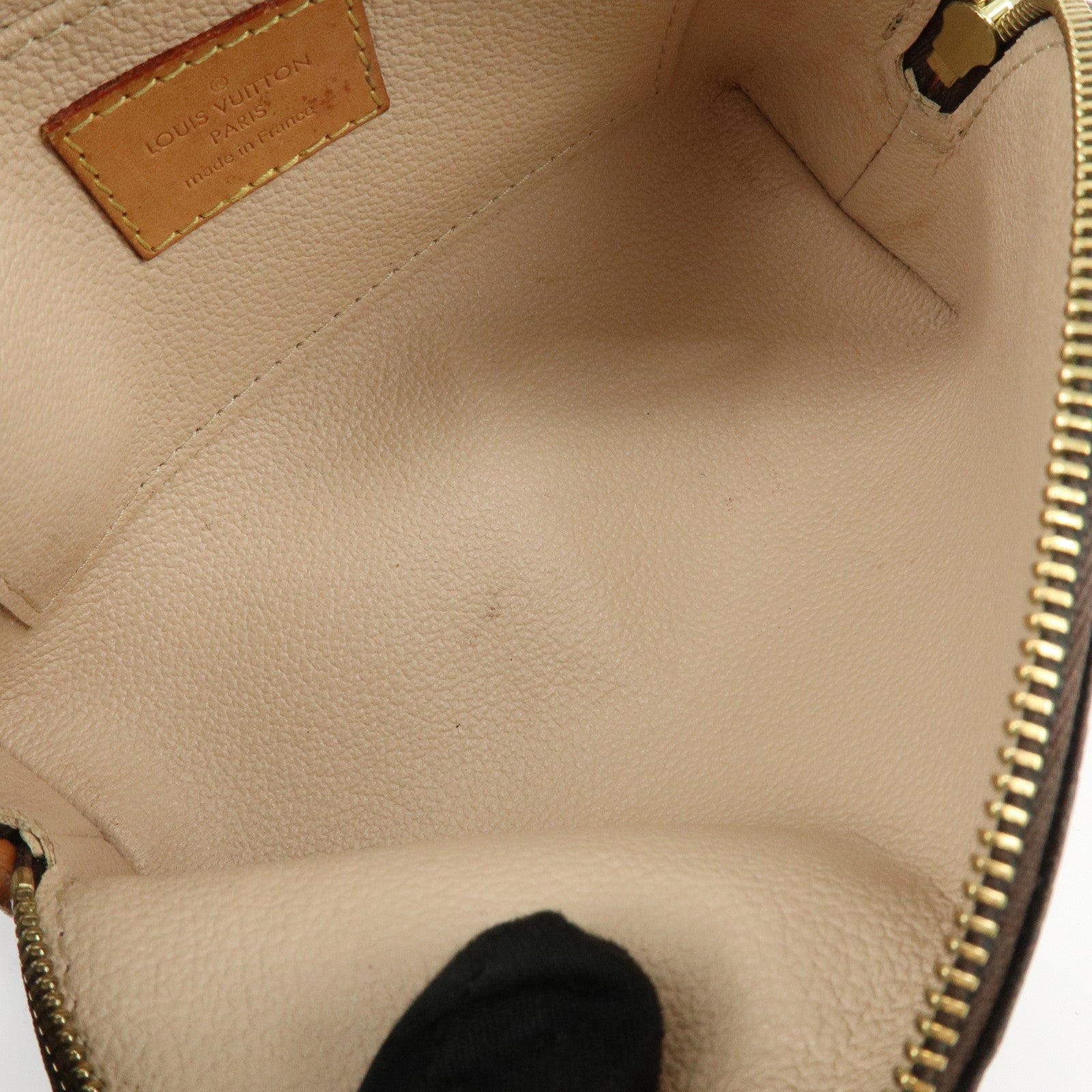 Louis Vuitton Monogram Pochette Cosmetic PM Pouch Brown M47515