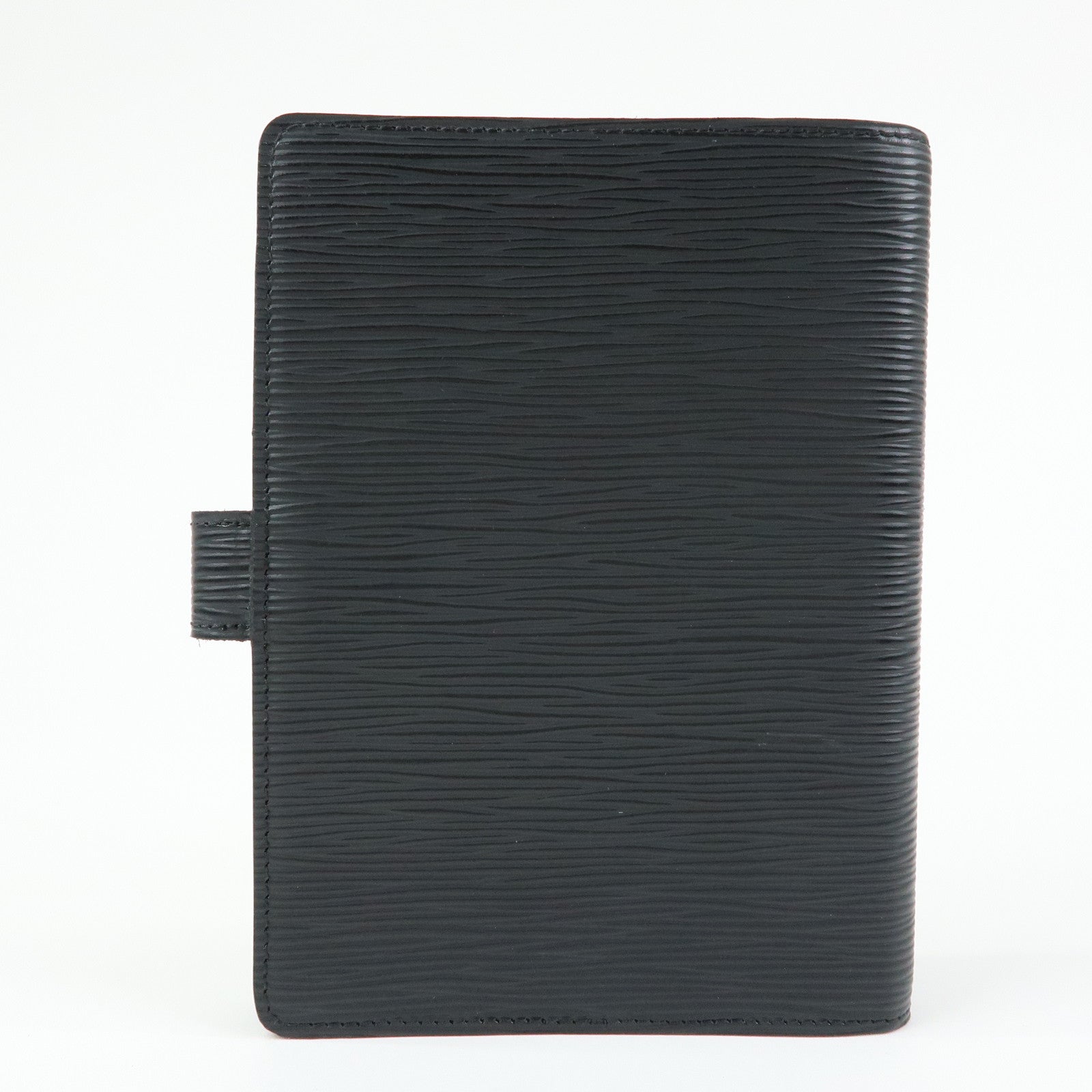 Louis Vuitton Epi Agenda MM Planner Cover Noir Black R20202