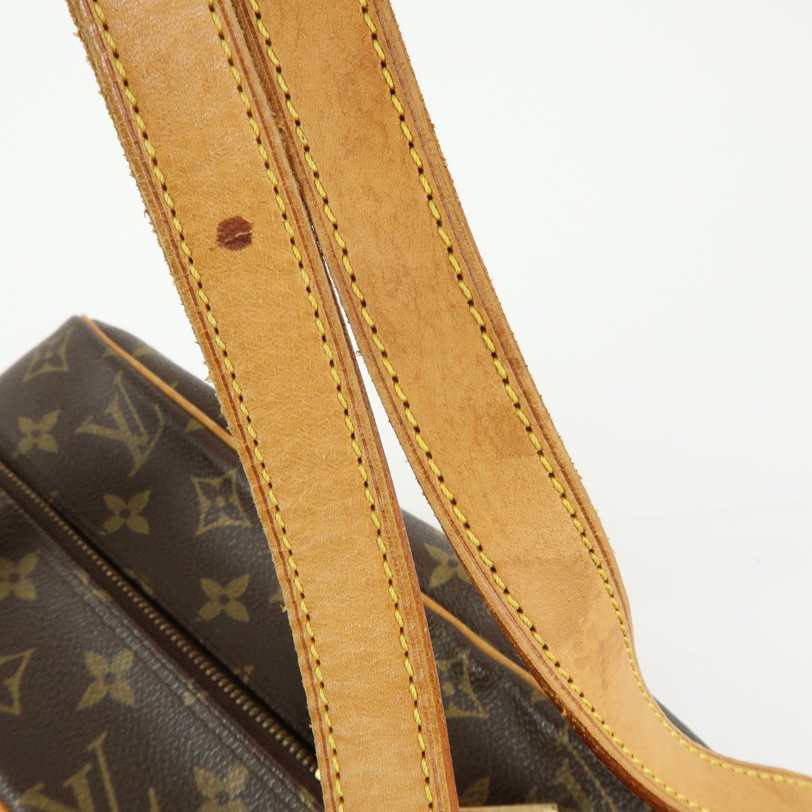 Louis Vuitton Monogram Cite GM Shoulder Bag Boston Bag Brown M51181