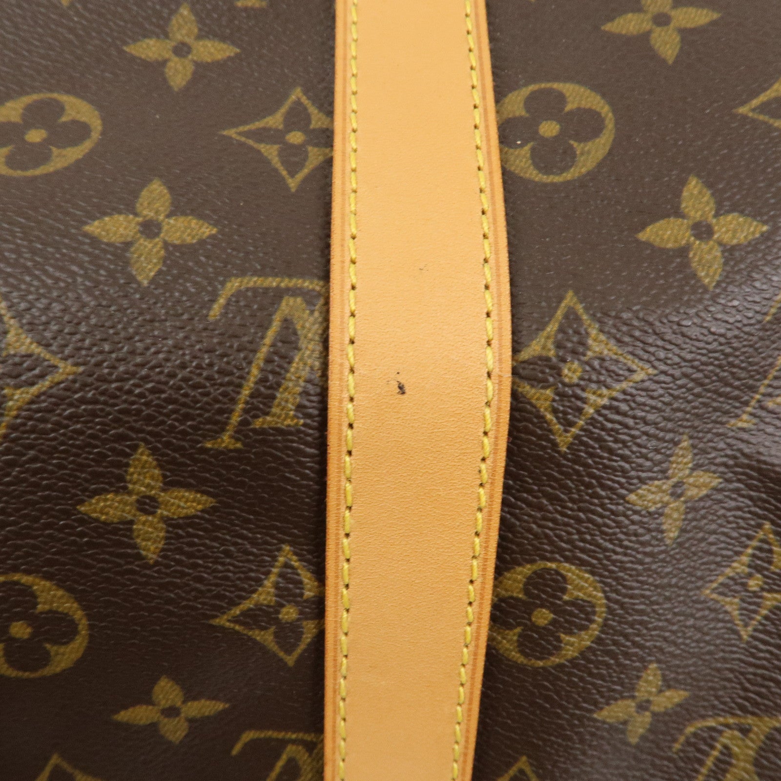 Louis Vuitton Monogram Keep All Bandouliere 45 Boston Bag M41418