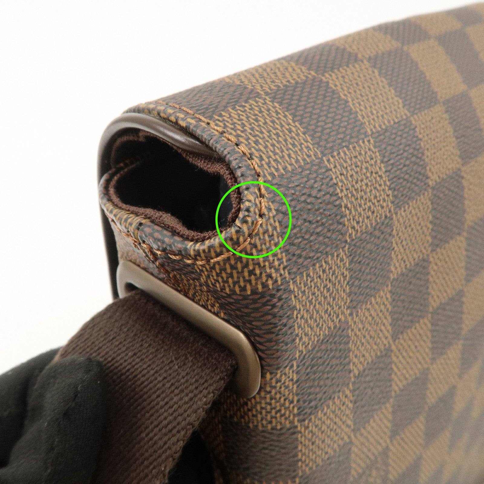 Louis Vuitton Damier Ebene Brooklyn PM Shoulder Bag N51210