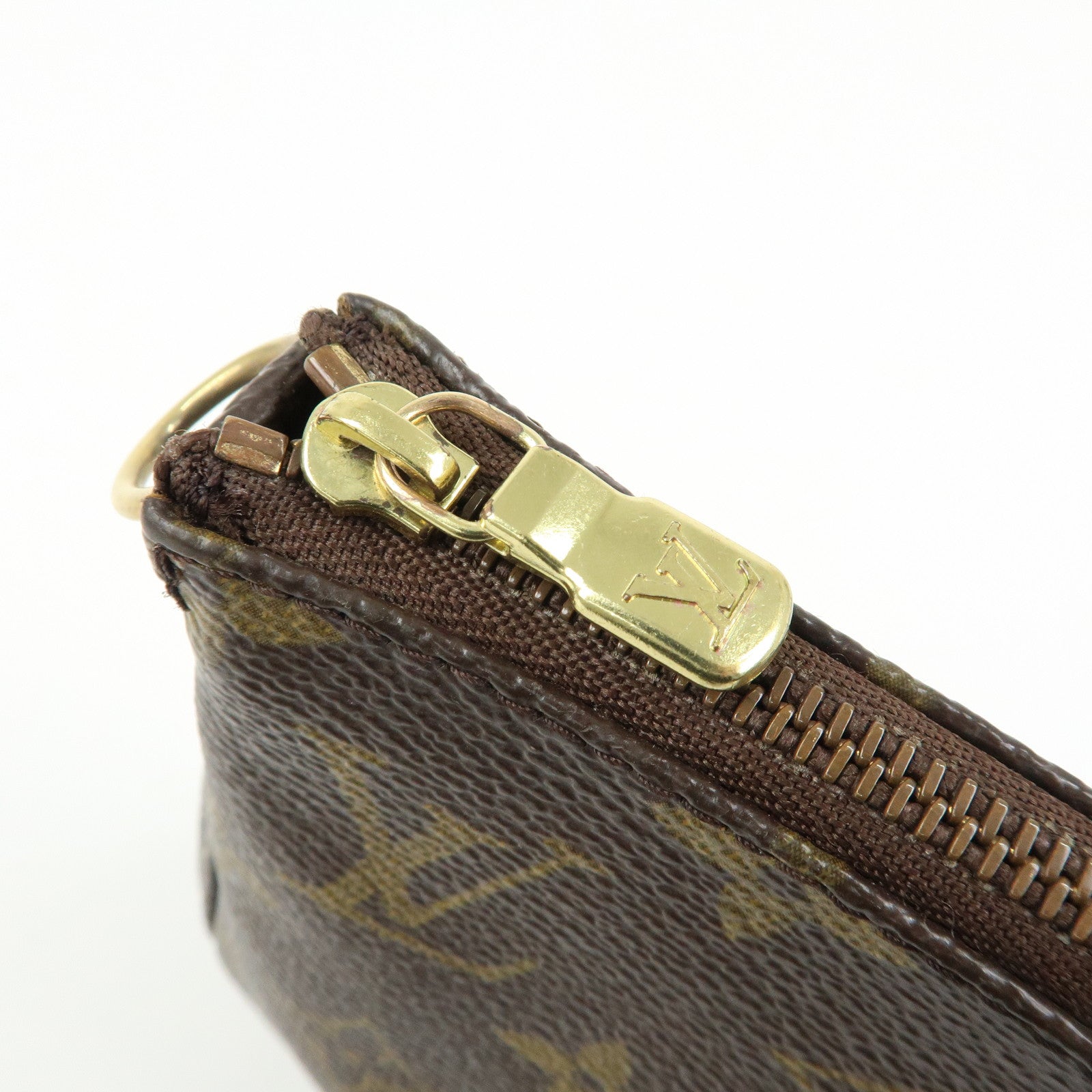 Louis Vuitton Monogram Pochette Accessoires Pouch Hand Bag M51980