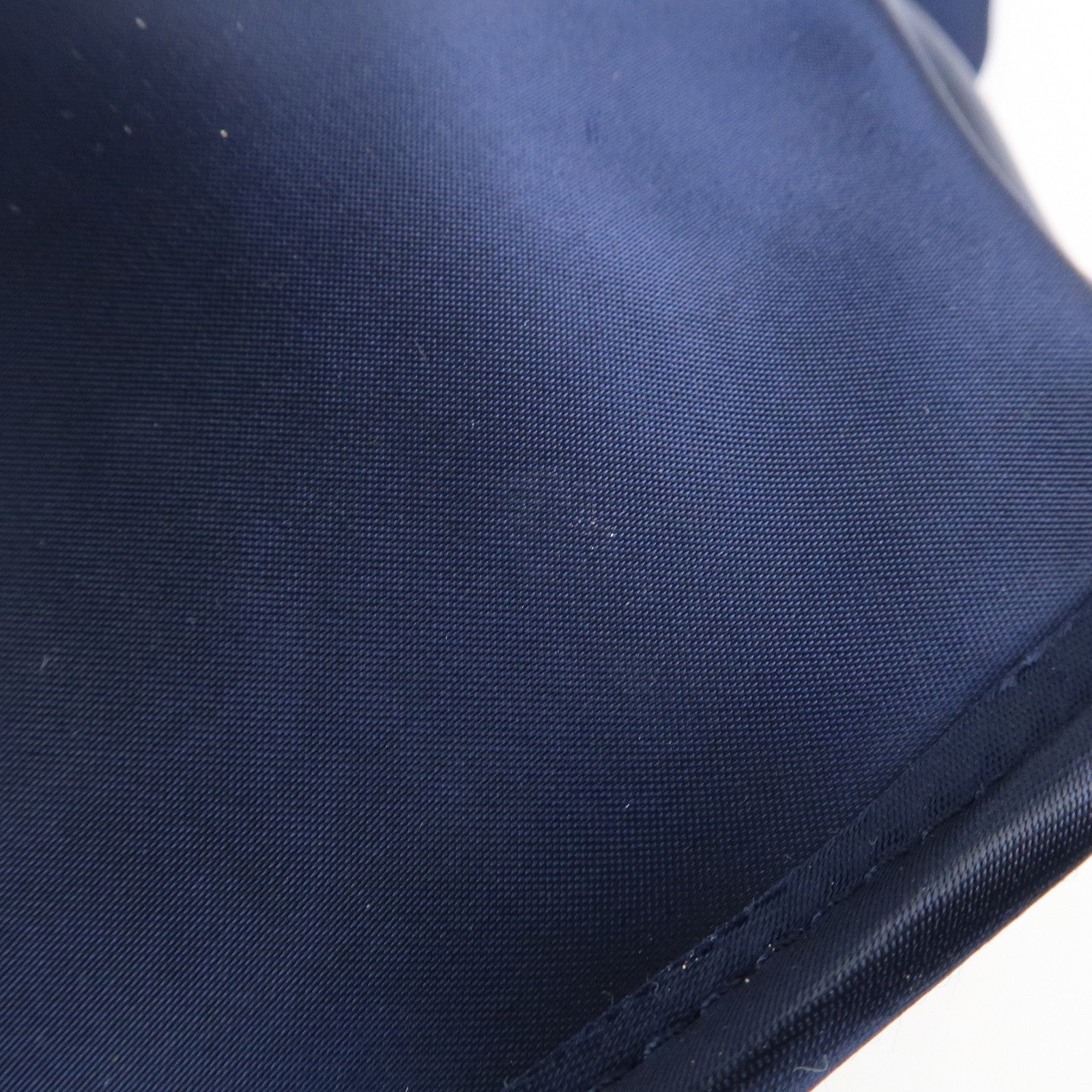 HERMES Nylon Sherpa Journey In The Land Of Stars 1999 Backpack Navy