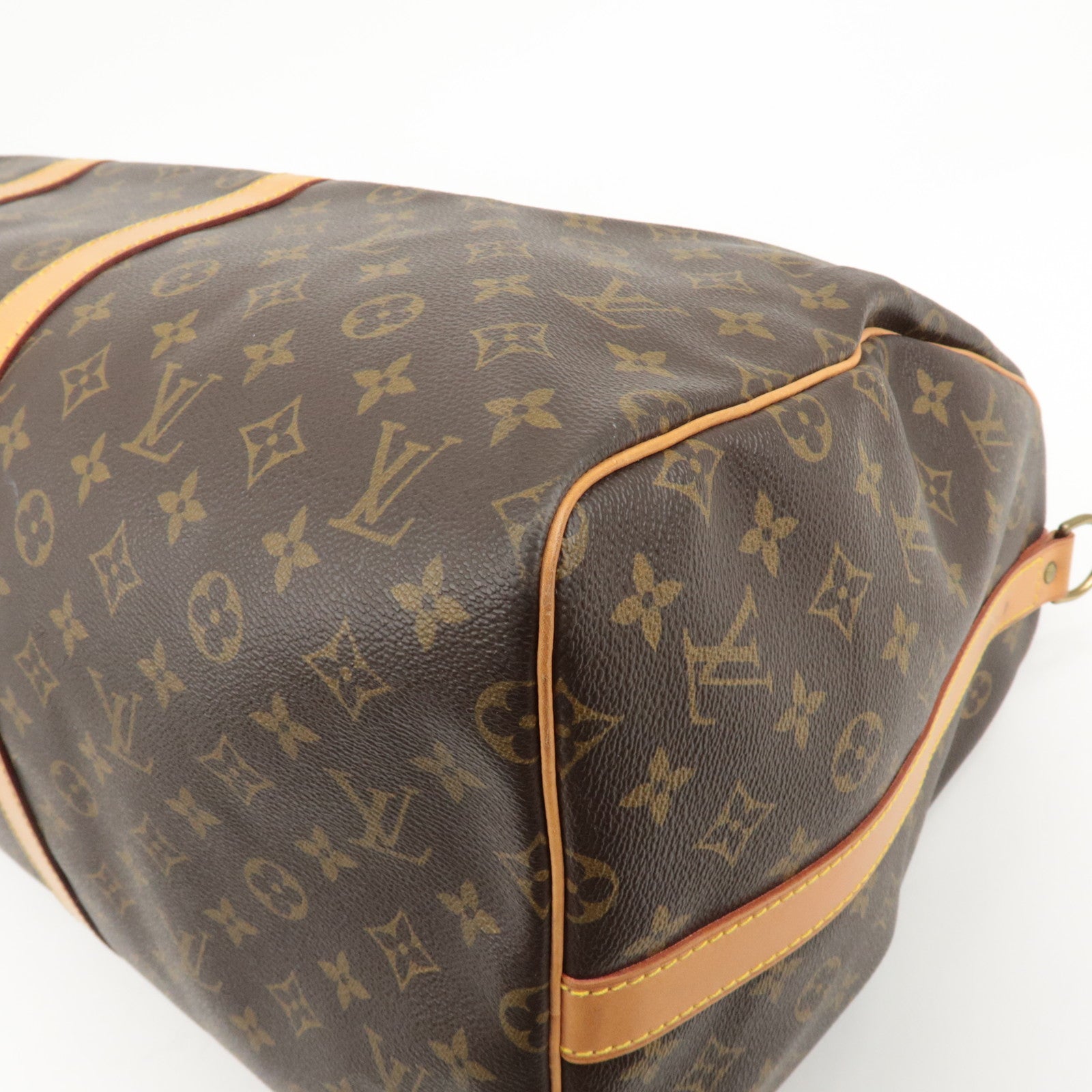 Louis Vuitton Monogram Keep All Bandouliere 55 Boston Bag M41414 Used
