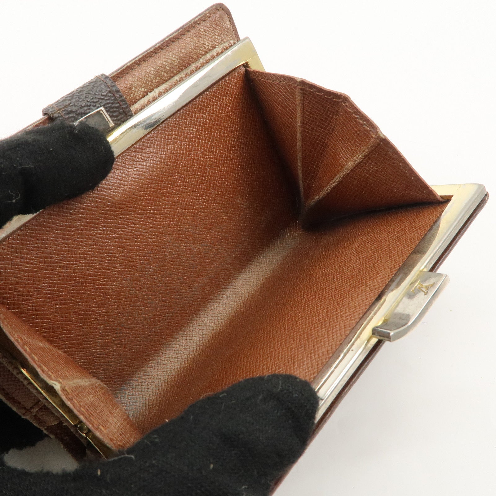Louis Vuitton Set of 3 Monogram Wallet M60026 M61674 M61675 Used