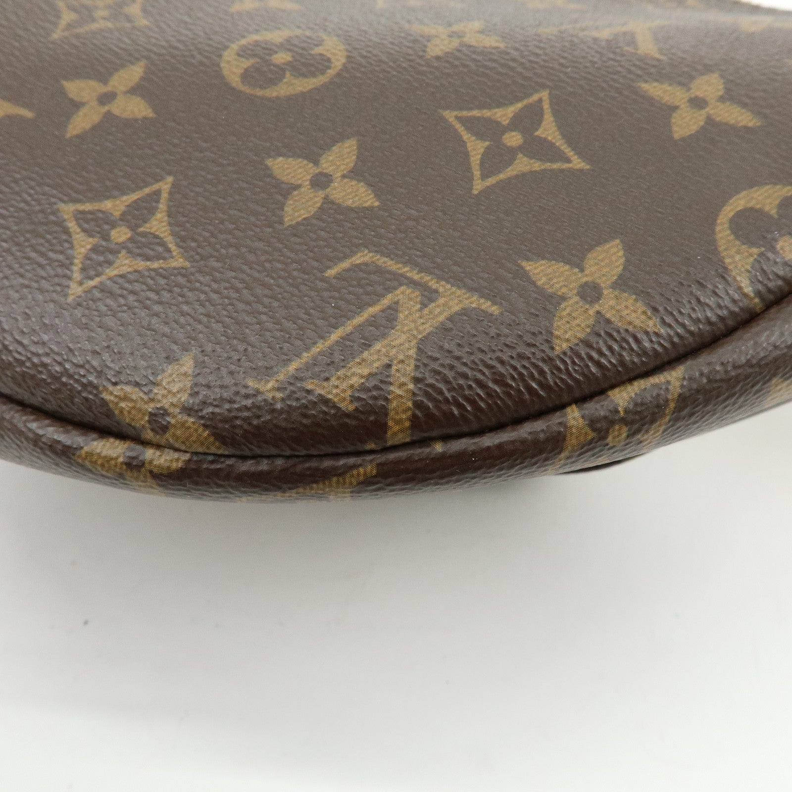 Louis Vuitton Monogram Bumbag Crossbody Shoulder Bag Brown M43644