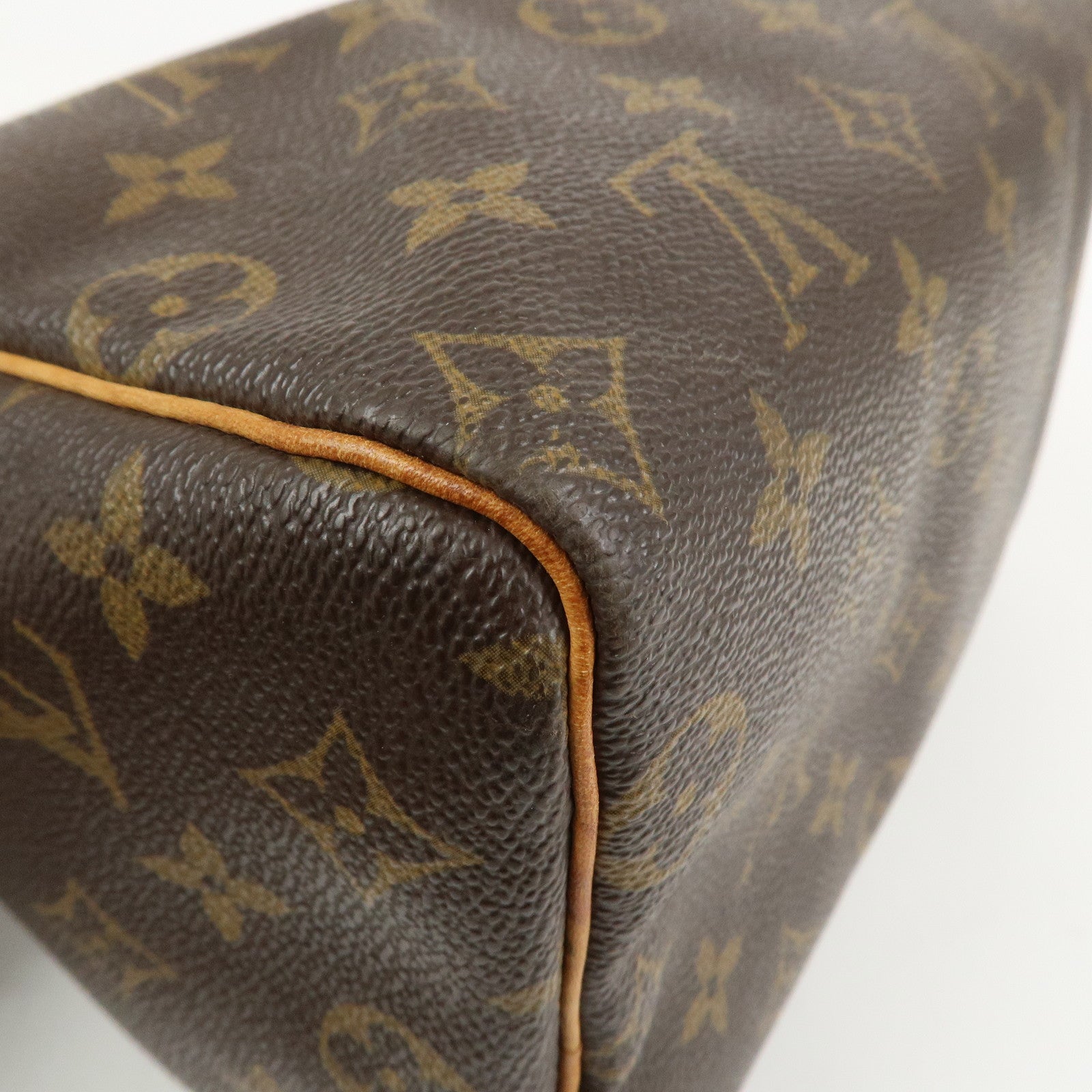 Louis Vuitton Monogram Speedy 25 Boston Bag Hand Bag Brown M41528