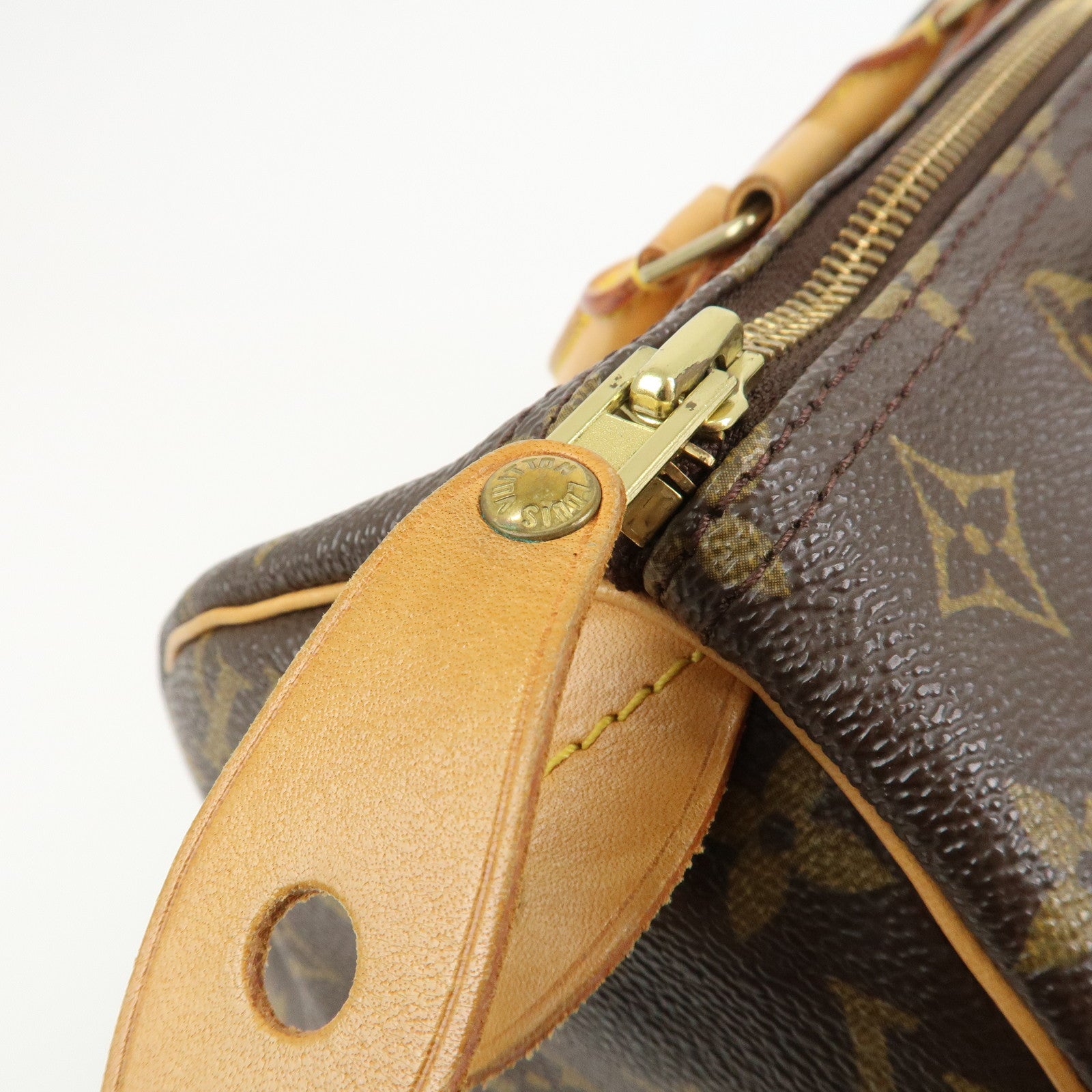 Louis Vuitton Monogram Speedy 30 Boston Bag Hand Bag Brown M41526