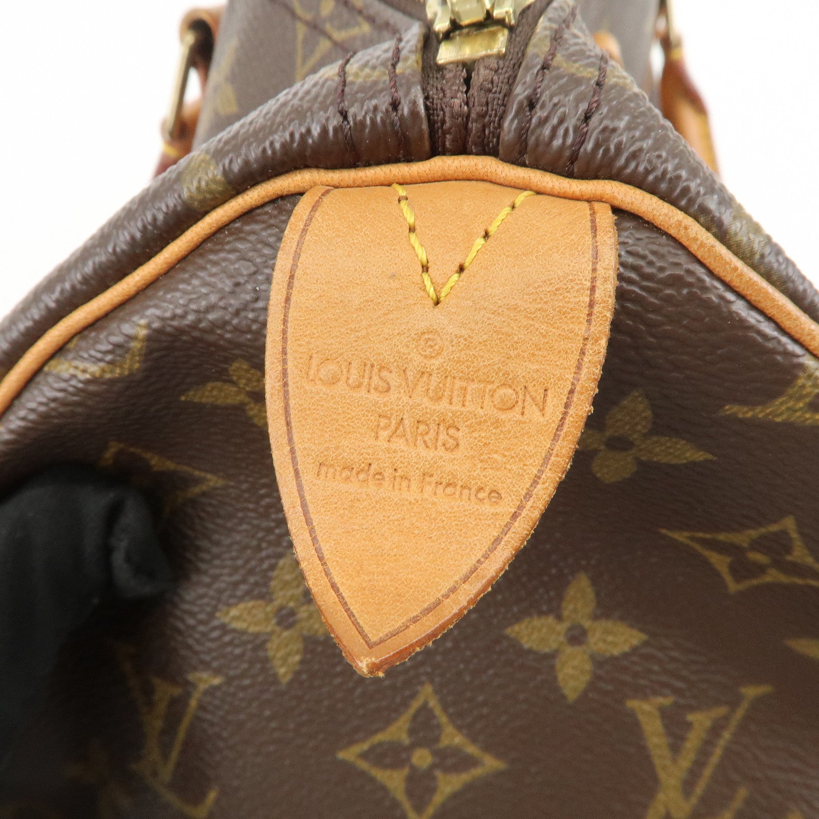 Louis Vuitton Monogram Speedy 35 Boston Bag Hand Bag M41524