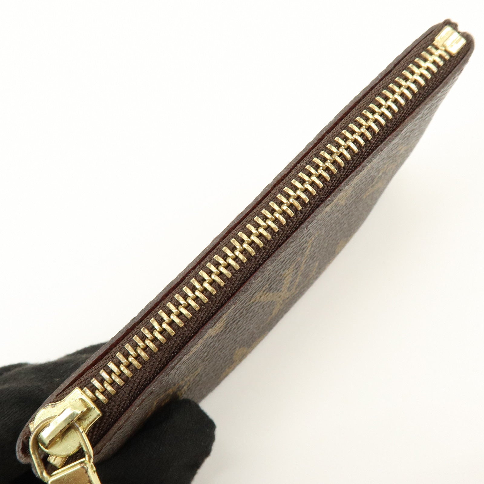 Louis Vuitton Monogram Pochette Cles Coin Case Key Case M62650