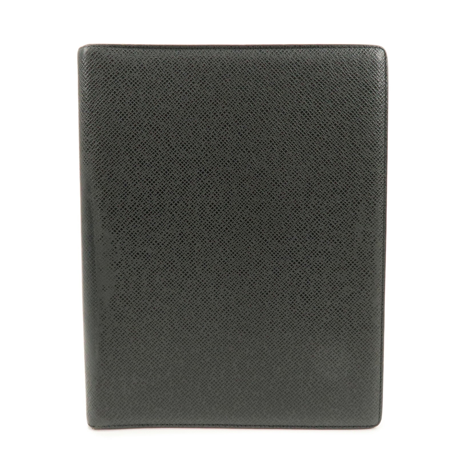 Louis Vuitton Taiga Agenda Bureau Planner Cover Ardoise R20409