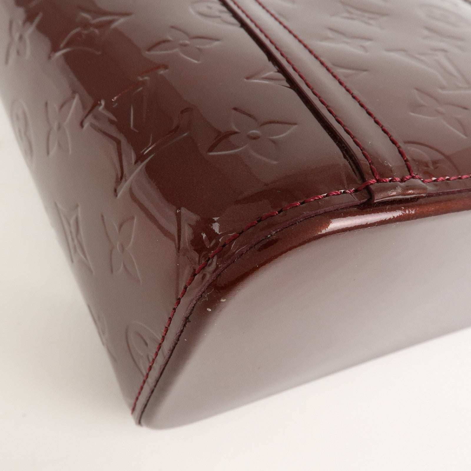 Louis Vuitton Monogram Vernis Avalon MM Tote Bag Amarante M91567