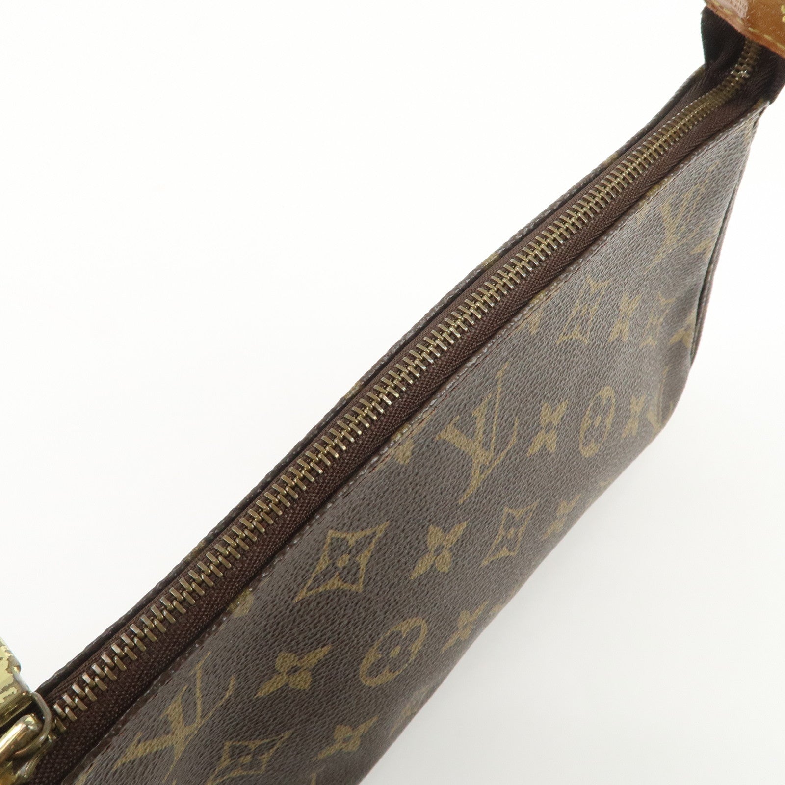 Louis Vuitton Monogram Pochette Accessoires Pouch Hand Bag M51980