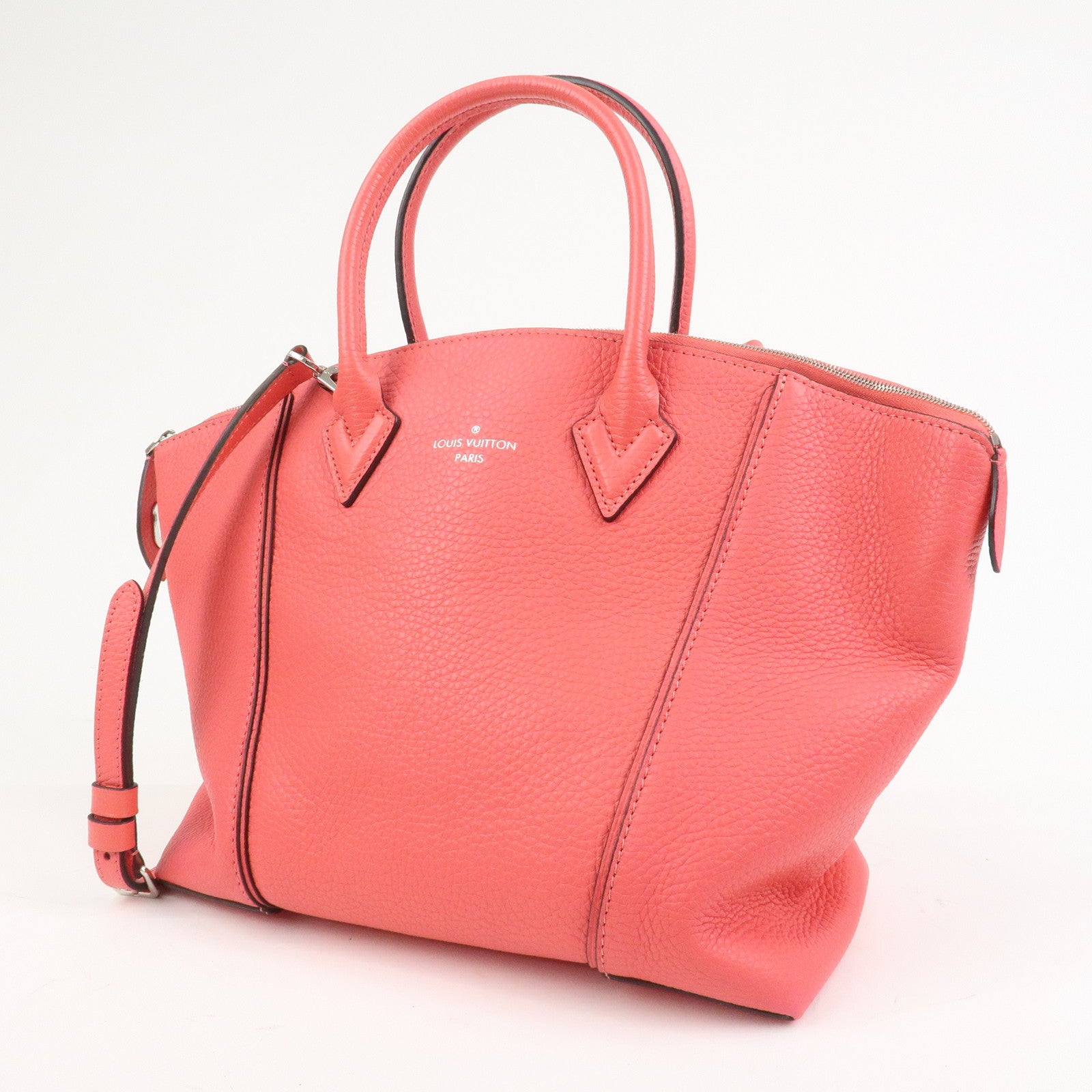 Louis Vuitton Parnassea Lockit PM 2WAY Bag Hand Bag Pink M50392