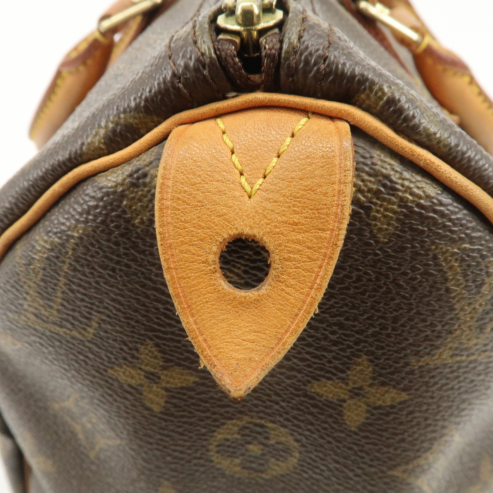 Louis Vuitton Monogram Speedy 30 Boston Bag Hand Bag Brown M41526